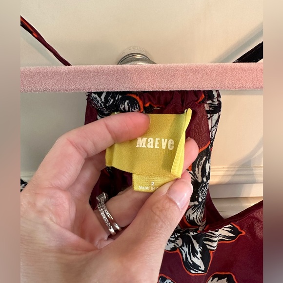 Maeve silk tank top size 2 - Picture 2 of 4